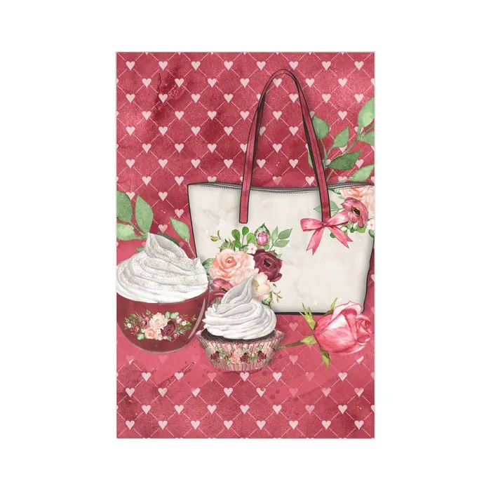 Coffee Time Postcards with Envelope 7 pcs Portraits by NC Necklaces