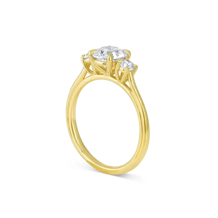 Consider Bridal Rings Rosemary Tall Engagement Ring