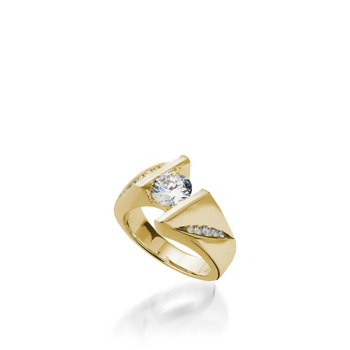 Episode White Gold Engagement Ring John Atencio Rings
