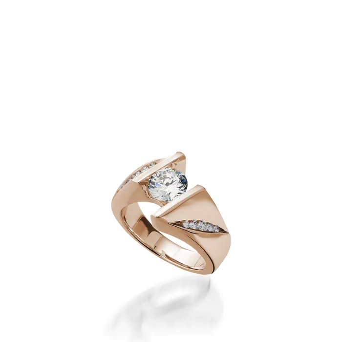 Episode White Gold Engagement Ring John Atencio Rings