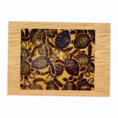 Koa Kards Mkneki Hawaiian Koa Wood Magnets 25 x 35 KOAKARDS Earrings