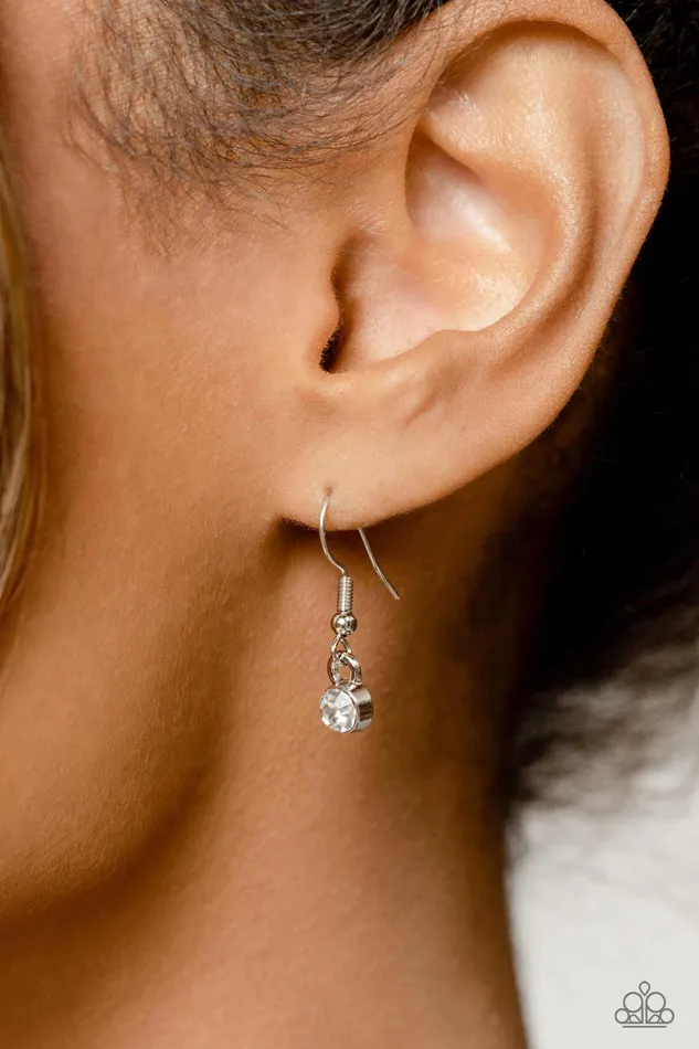 Paparazzi Accessories Necklaces TWINKLE of an Eye White