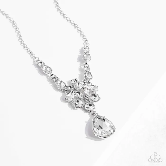 Paparazzi Accessories Necklaces TWINKLE of an Eye White