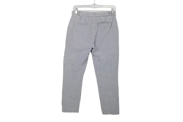 Rings Orvis Orvis Blue White Striped Crop Pants 4