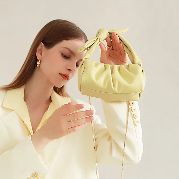 Cream GC Earrings