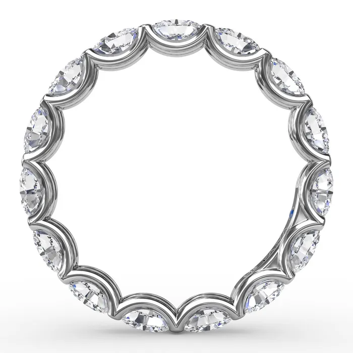 Fana Rings Oval Eternity Diamond Band 248ctw Fana Rings Oval Eternity Diamond Band 248ctw