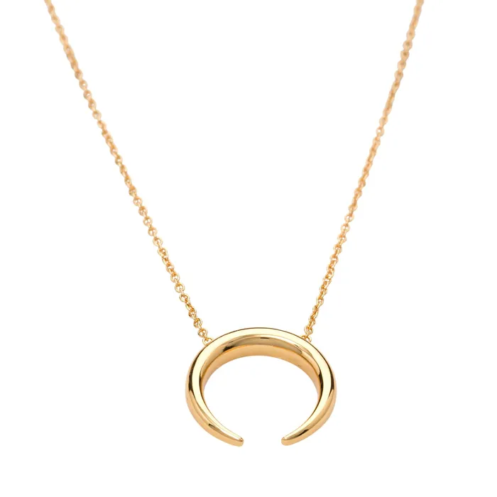 Horn Necklace with Slider Clasp Scream Pretty Necklaces