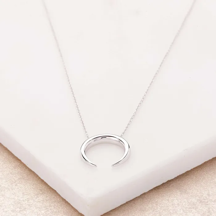 Horn Necklace with Slider Clasp Scream Pretty Necklaces Horn Necklace with Slider Clasp Scream Pretty Necklaces