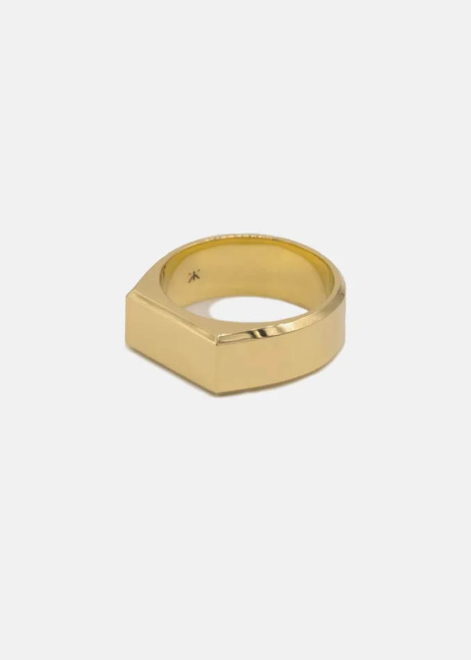 KATKIMfinejewelry Grande Tour Signet Band Rings