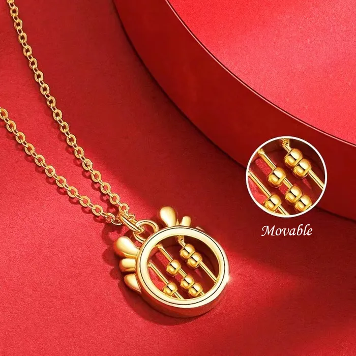 Luxe Collection Necklaces Luxe4326 Dragon Abacus Necklace Luxe Collection Necklaces Luxe4326 Dragon Abacus Necklace