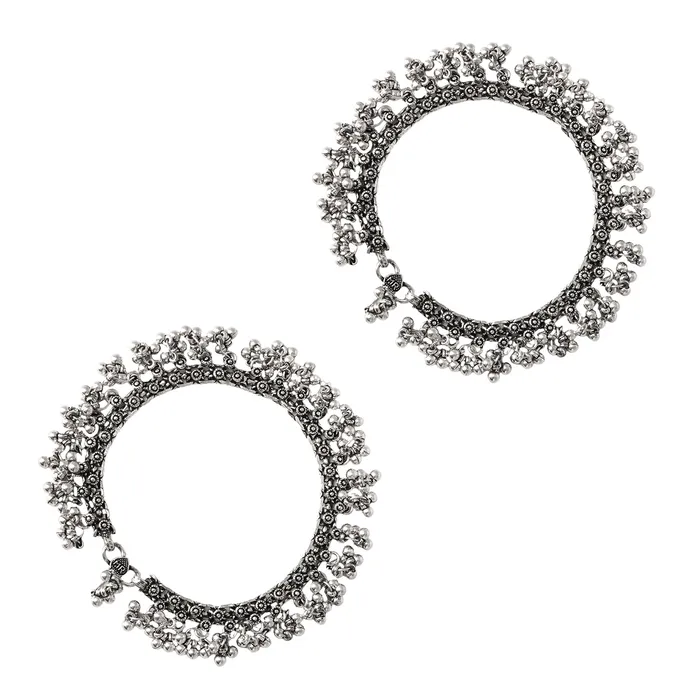 Teejh Mahima Set Of Anklet and Toe Ring Teejh Rings Teejh Mahima Set Of Anklet and Toe Ring Teejh Rings