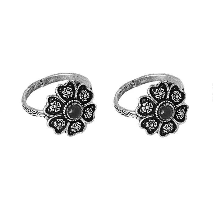 Teejh Mahima Set Of Anklet and Toe Ring Teejh Rings Teejh Mahima Set Of Anklet and Toe Ring Teejh Rings