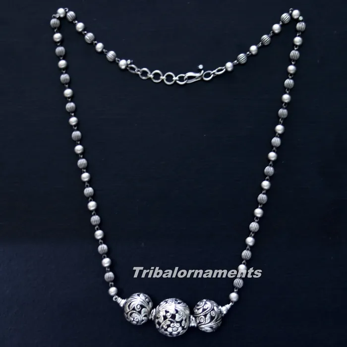 925 sterling silver handmade excellent chitai work 22 long vintage customized beaded necklace tribal belly dance bridal jewelry set119 TRIBAL ORNAMENTS Necklaces 925 sterling silver handmade excellent chitai work 22 long vintage customized beaded necklace tribal belly dance bridal jewelry set119 TRIBAL ORNAMENTS Necklaces