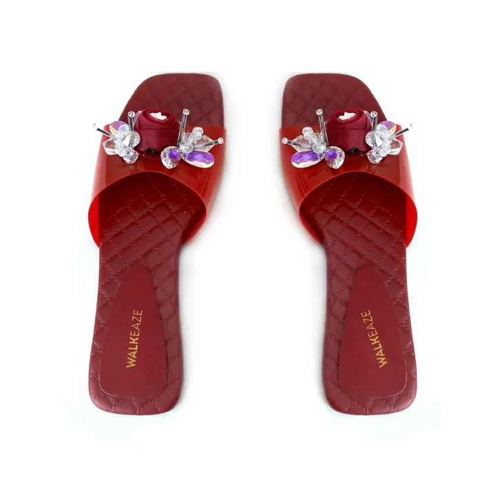 Earrings Walkeaze Women Slippers 39411S Earrings Walkeaze Women Slippers 39411S