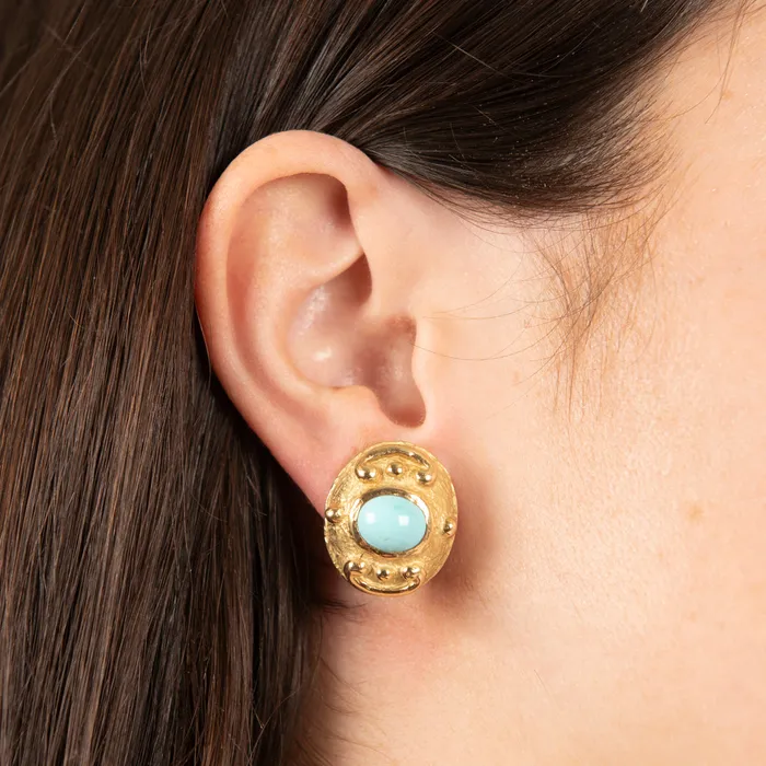 Katy Briscoe PreOwned Katy Briscoe Turquoise Earrings Earrings