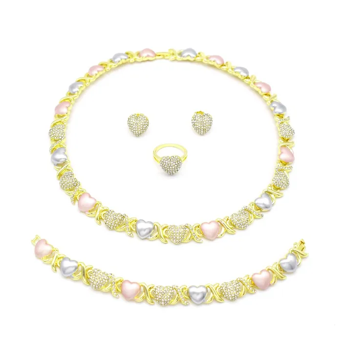 Necklaces Hugs and Kisses Necklace Sets Jewelvers