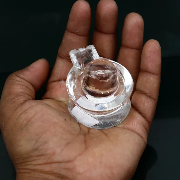 Necklaces TRIBAL ORNAMENTS 125 GRAMS Natural sphatik crystal stone divine lor shiva lingam statue amazing sphatik lingam puja article for wealth and prosperity stna29 Necklaces TRIBAL ORNAMENTS 125 GRAMS Natural sphatik crystal stone divine lor shiva lingam statue amazing sphatik lingam puja article for wealth and prosperity stna29