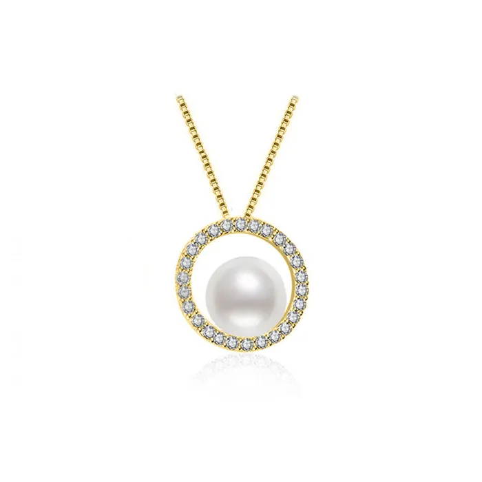 Pearly Lustre Elegant Freshwater Pearl Necklace WN00550 Necklaces