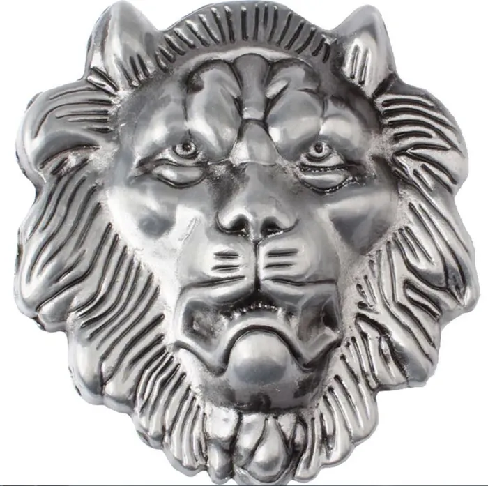 POLLY Necklaces BU41 Lion Head Belt Buckle