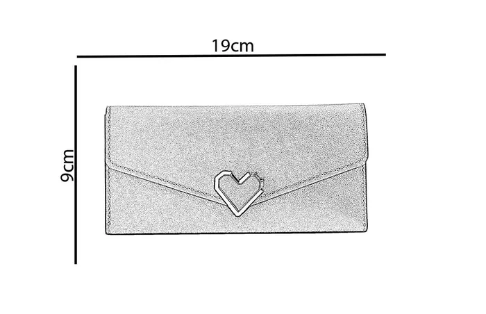 Walkeaze Earrings Stylish Wallet 3376W
