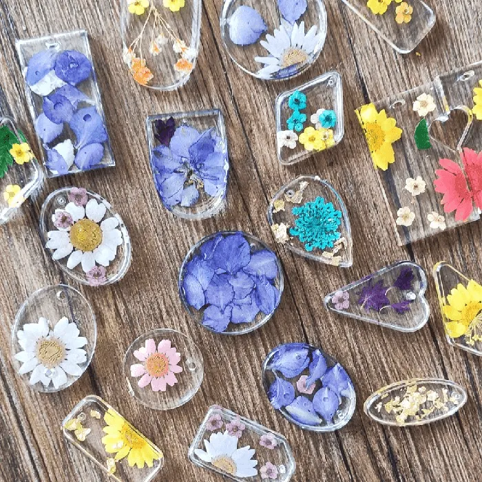 3PCs Resin Jewelry Molds for Resin Pendants Keychains Earrings IntoResin Earrings