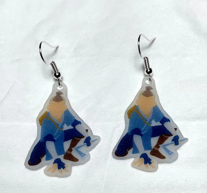 Avatar the Last Airbender Handmade Earrings Sam Makes Things Earrings