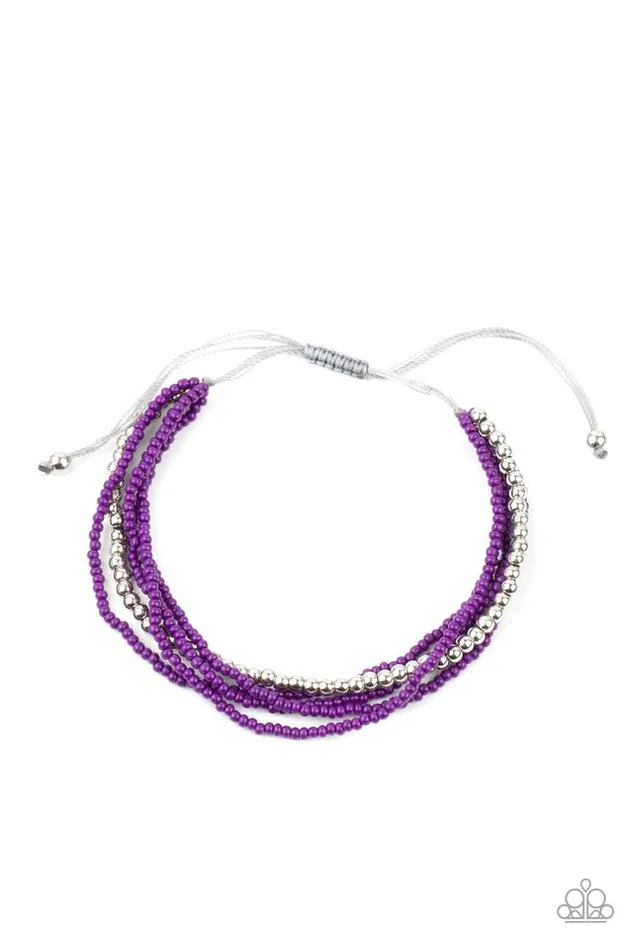Bracelets Paparazzi Bracelet All Beaded Up Purple Paparazzi Jewelry Bracelets Paparazzi Bracelet All Beaded Up Purple Paparazzi Jewelry
