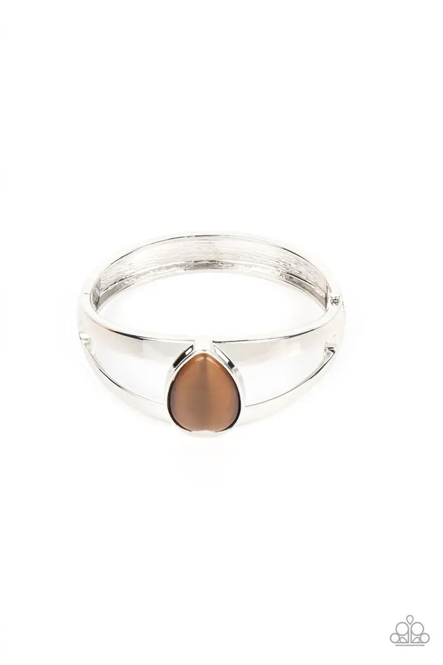 Bracelets Paparazzi Bracelet Enhanced Enchantment Brown Paparazzi Jewelry