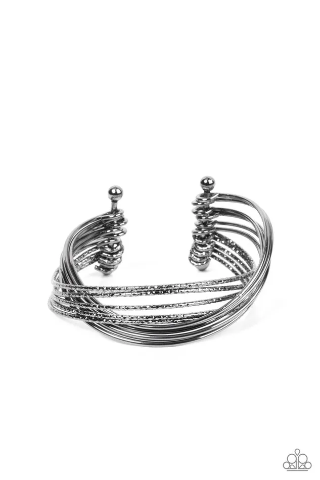 Bracelets Paparazzi Bracelet Industrialized Shimmer Black Paparazzi Jewelry Bracelets Paparazzi Bracelet Industrialized Shimmer Black Paparazzi Jewelry