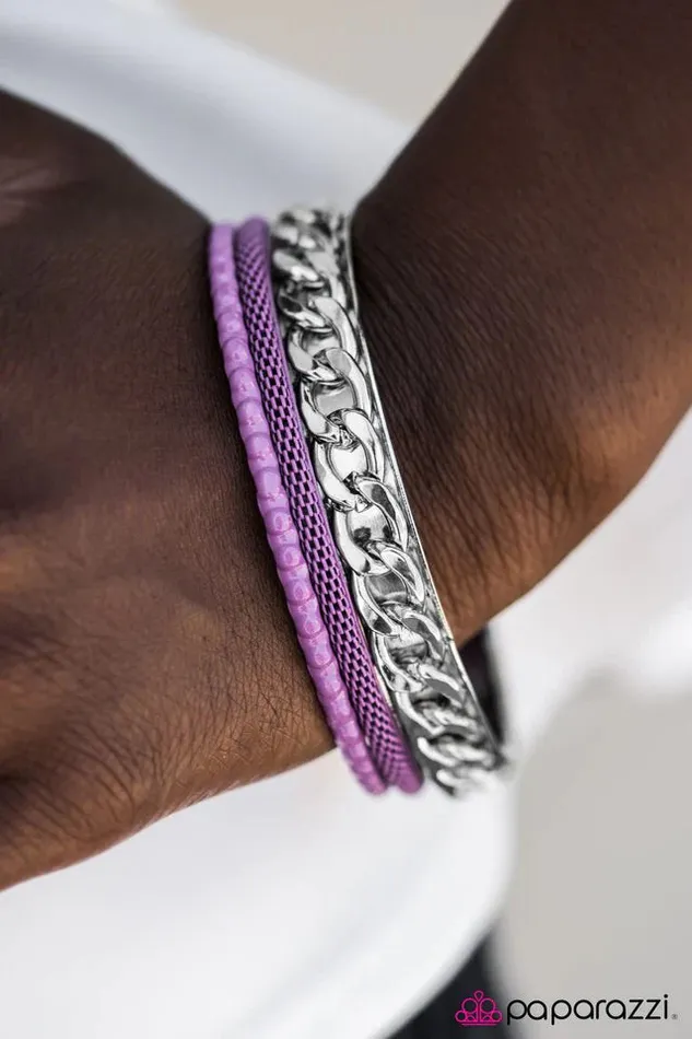 Bracelets Paparazzi Bracelet One Stop Shop Purple Paparazzi Jewelry