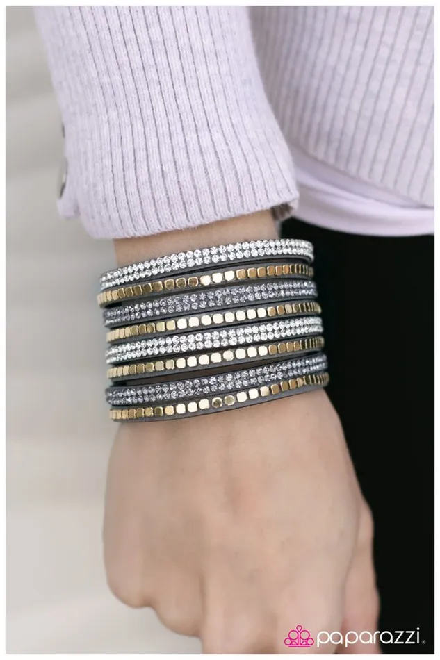 Bracelets Paparazzi Jewelry Paparazzi Bracelet Fight Night Silver
