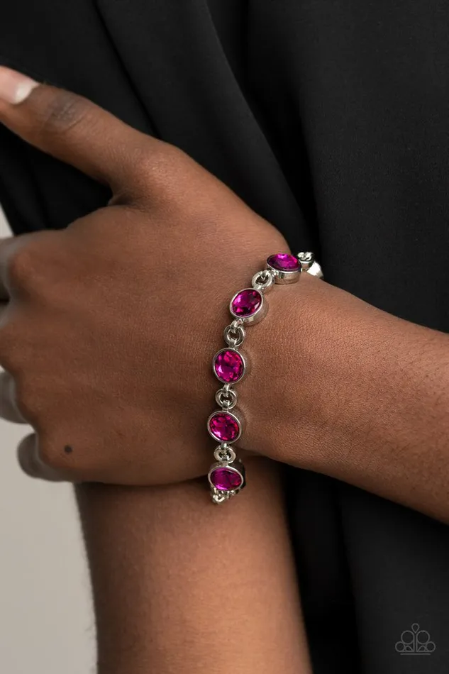 Bracelets Paparazzi Jewelry Paparazzi Bracelet First In Fashion Show Pink