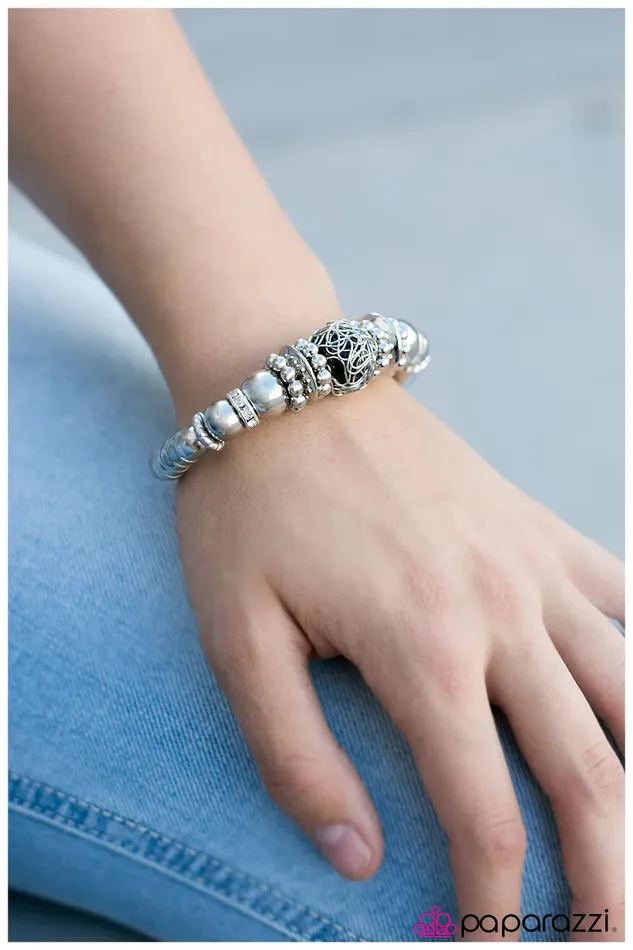 Bracelets Paparazzi Jewelry Paparazzi Bracelet Let Your Guard Down Black