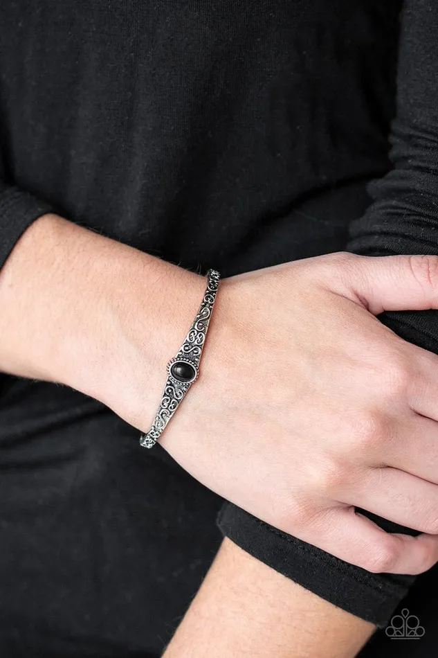 Bracelets Paparazzi Jewelry Paparazzi Bracelet Make Your Own Path Black