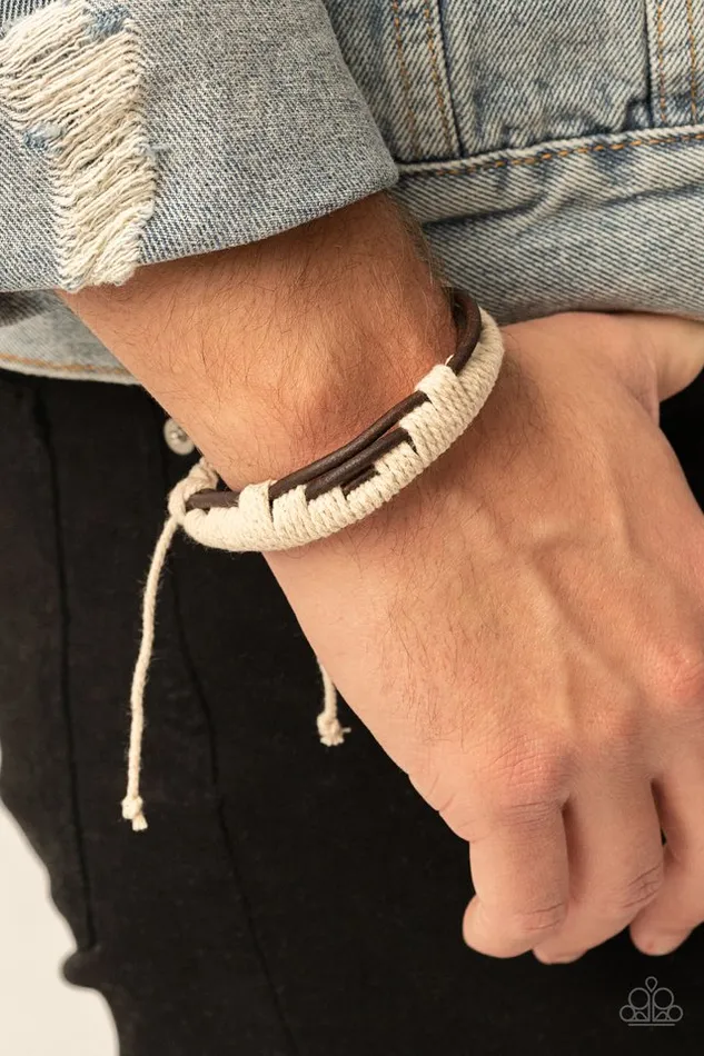 Bracelets Paparazzi Jewelry Paparazzi Bracelet Nautical Distance Brown