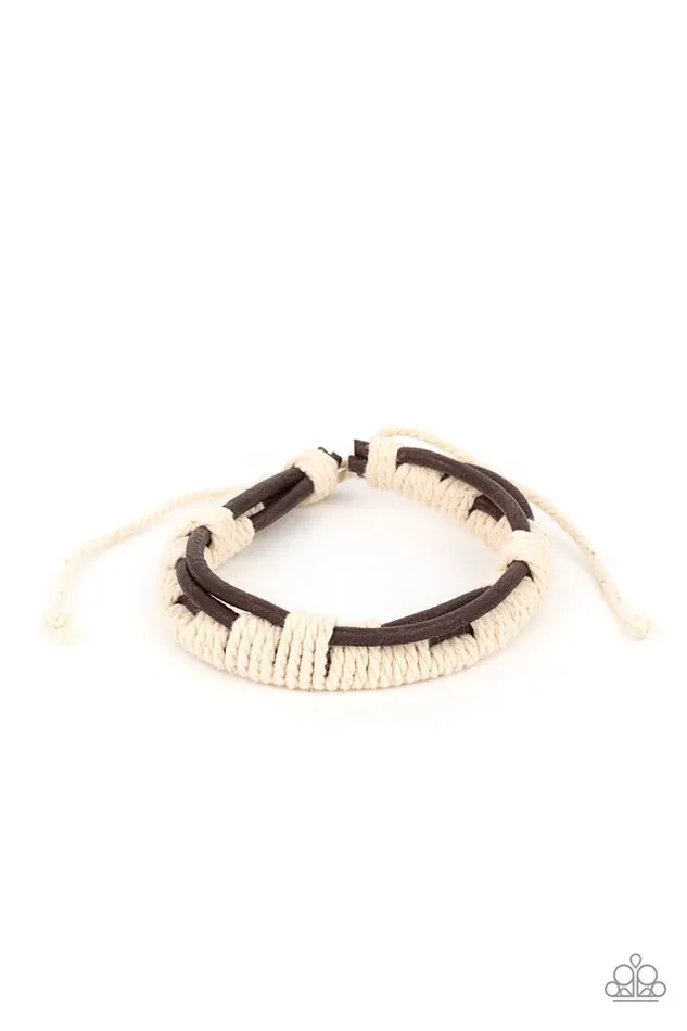 Bracelets Paparazzi Jewelry Paparazzi Bracelet Nautical Distance Brown Bracelets Paparazzi Jewelry Paparazzi Bracelet Nautical Distance Brown