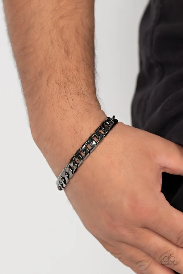 Bracelets Paparazzi Jewelry Paparazzi Bracelet Rockstar Road Black