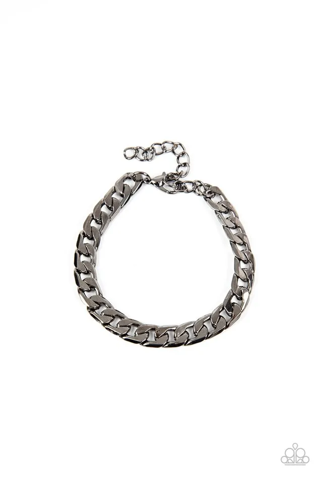 Bracelets Paparazzi Jewelry Paparazzi Bracelet Rockstar Road Black Bracelets Paparazzi Jewelry Paparazzi Bracelet Rockstar Road Black