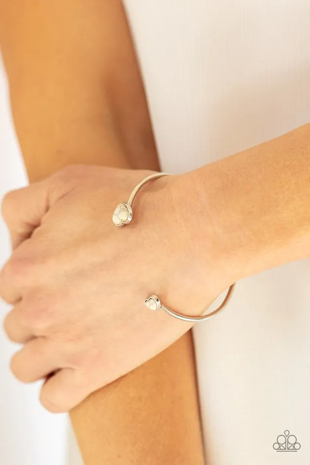 Bracelets Paparazzi Jewelry Paparazzi Bracelet Romantically Rustic White