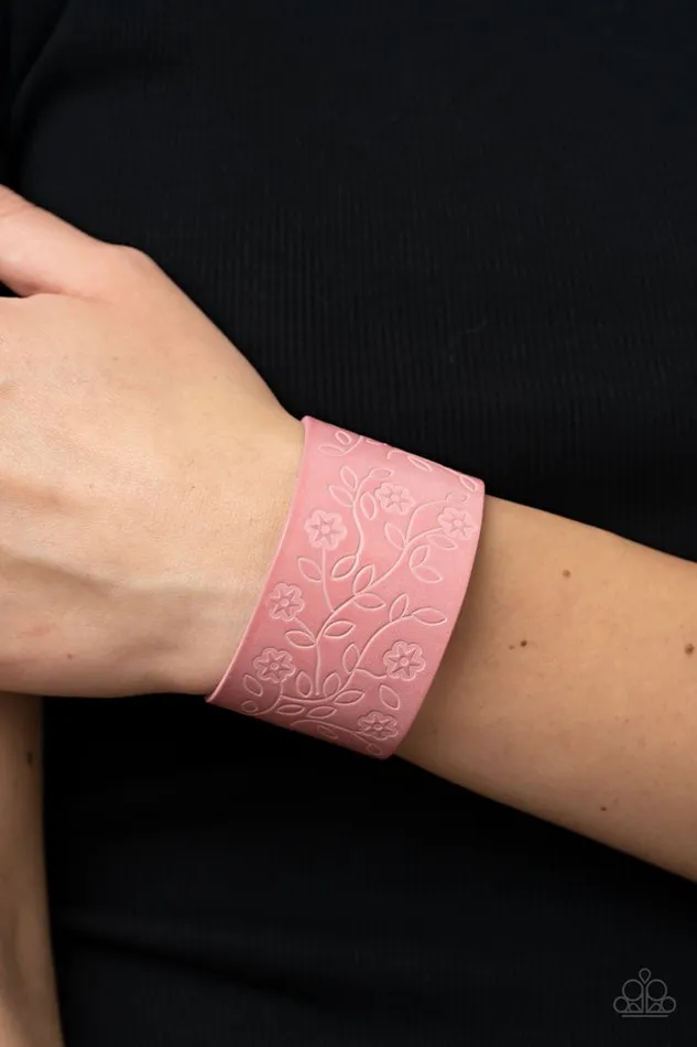 Bracelets Paparazzi Jewelry Paparazzi Bracelet Rosy Wrap Up Pink
