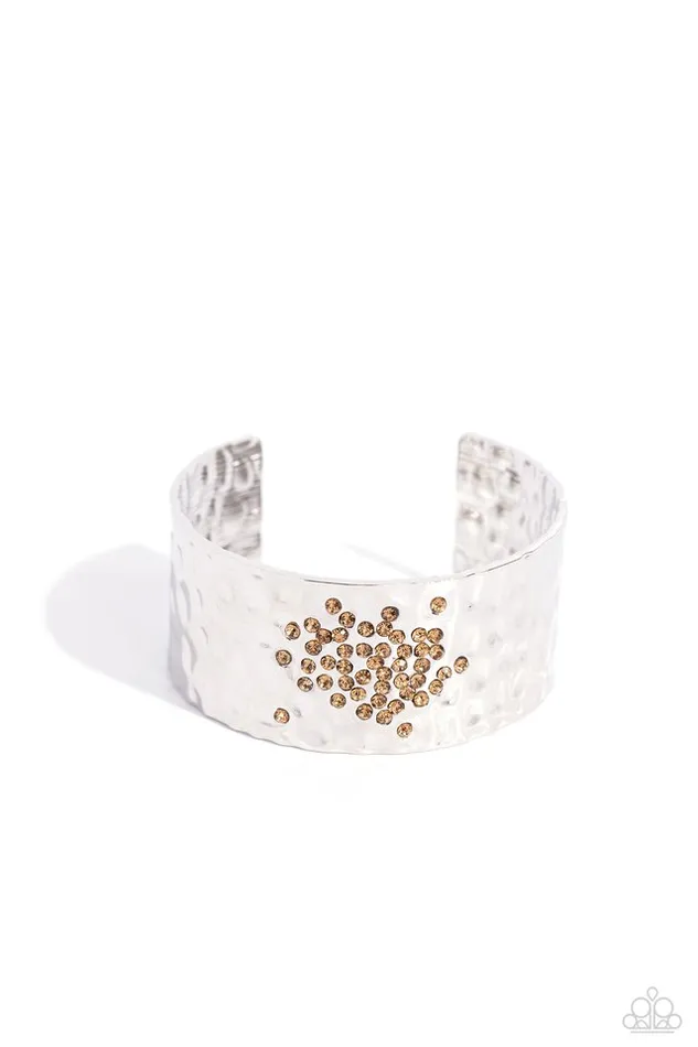 Bracelets Paparazzi Jewelry Paparazzi Bracelet Speckled Sparkle Brown Bracelets Paparazzi Jewelry Paparazzi Bracelet Speckled Sparkle Brown
