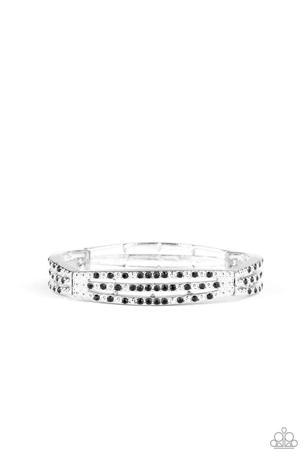 Bracelets Paparazzi Jewelry Paparazzi Bracelet Suburban Scene Black Bracelets Paparazzi Jewelry Paparazzi Bracelet Suburban Scene Black