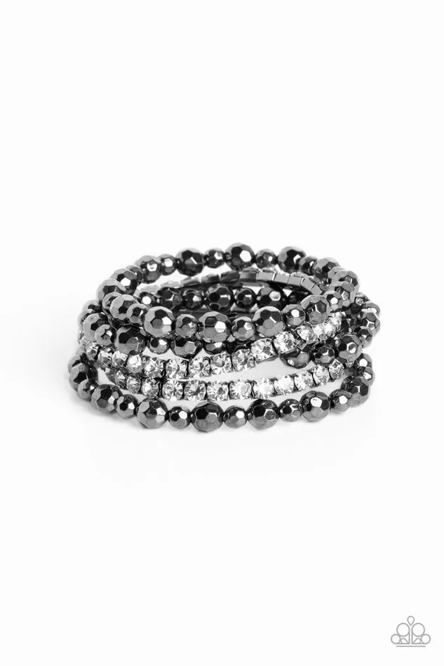 Bracelets Paparazzi Jewelry Paparazzi Bracelet Top Notch Twinkle Black Bracelets Paparazzi Jewelry Paparazzi Bracelet Top Notch Twinkle Black