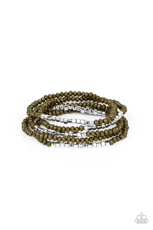 Bracelets Paparazzi Jewelry Paparazzi Bracelet Tulum Trek Green Bracelets Paparazzi Jewelry Paparazzi Bracelet Tulum Trek Green