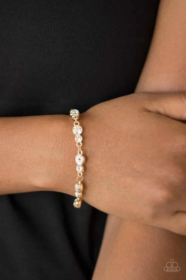 Bracelets Paparazzi Jewelry Paparazzi Bracelet Twinkle Twinkle Little STARLET Gold