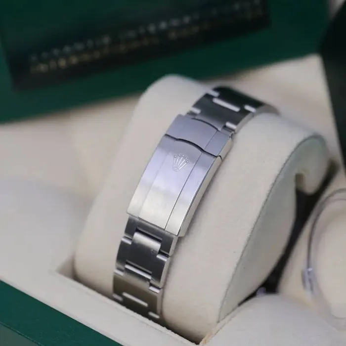 Bracelets Rolex Rolex Oyster Perpetual 28mm Ref 2762000001 Silver Stick Dial Stainless Steel Oyster Bracelet Womens Watch