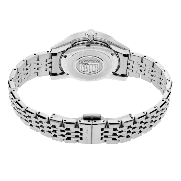 Bracelets Seiko Seiko King Seiko Stainless Steel Black Dial 37mm Automatic