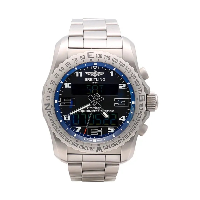 Breitling Preowned Bracelets Breitling Cockpit B50 Titanium Bracelet Multifunction 46mm Preowned Breitling Preowned Bracelets Breitling Cockpit B50 Titanium Bracelet Multifunction 46mm Preowned