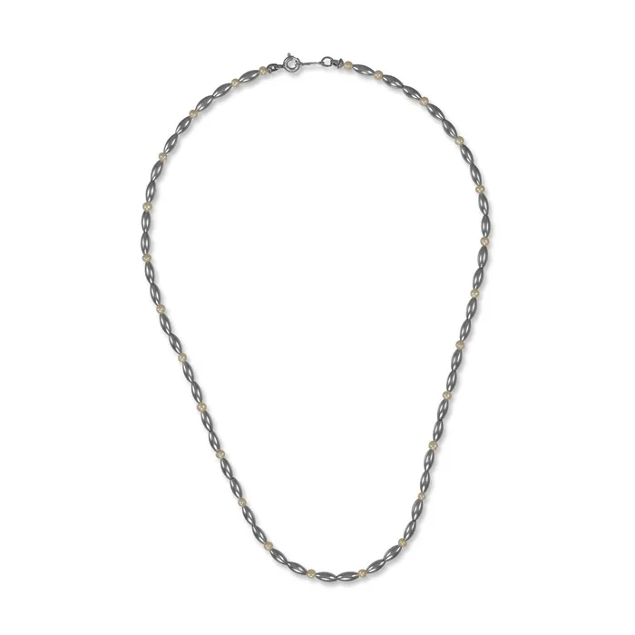 Charleston Mini Rice Bead Sterling Silver Pearl Necklace Croghans Necklaces