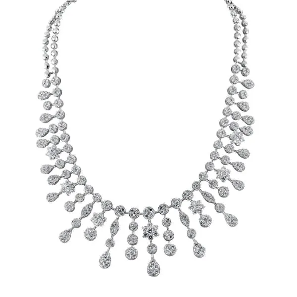 Diamond Source NYC Necklaces Fashion Necklace 18k white gold With 2215ct Diamonds NEC4500